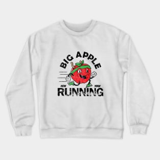 Big Apple Running And Jogging Crewneck Sweatshirt